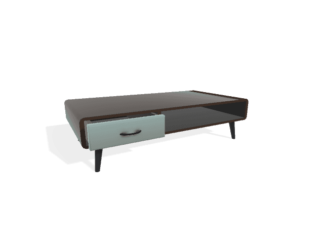 3D render of tables